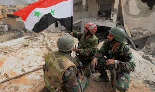 Syrian Army Hoists Country's Flag in Several Newly-Freed Regions in Homs, Hama Provinces