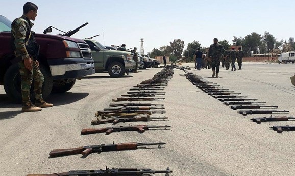 Army Finds Israeli-Made Arms in Anti-ISIL Operations in Southern Damascus