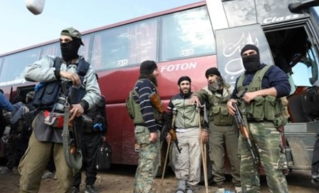 Hundreds Prepare to Leave Militant-Held Regions in Southern Damascus