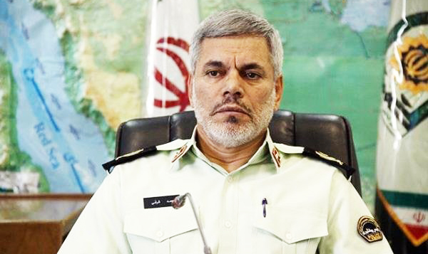 The participation of the revolutionary guards and the army with the police force to protect the country's borders