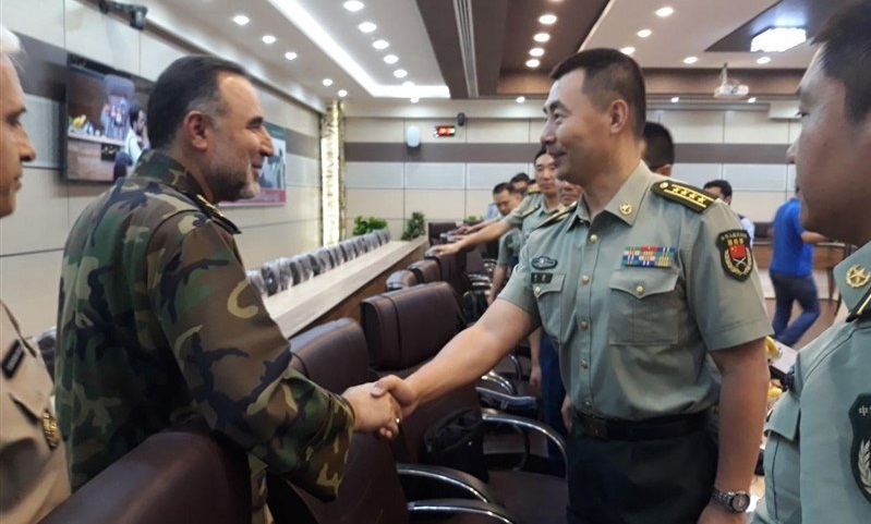 Iranian Army Commander, Chinese Military Delegation Meet in Tehran
