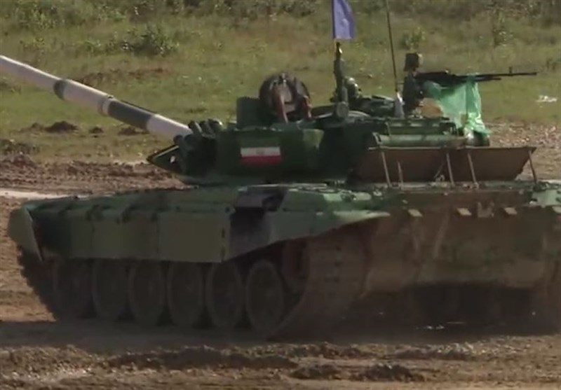 Iran Takes Part at Battle of Tanks Competition in Moscow 