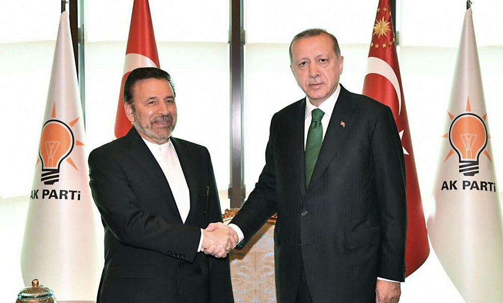 Envoy submits Iran's President message to Turkish counterpart