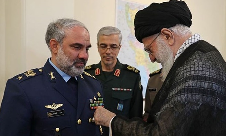 Leader Awards 'Medal of Victory' to Iran’s Former Air Force Commander