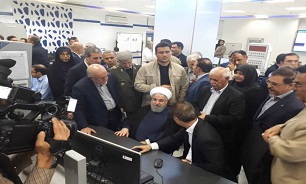 President Rouhani opens 3 petchem projects