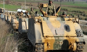 Turkish Army Pounds Kurdish Military Positions in Northern Syria