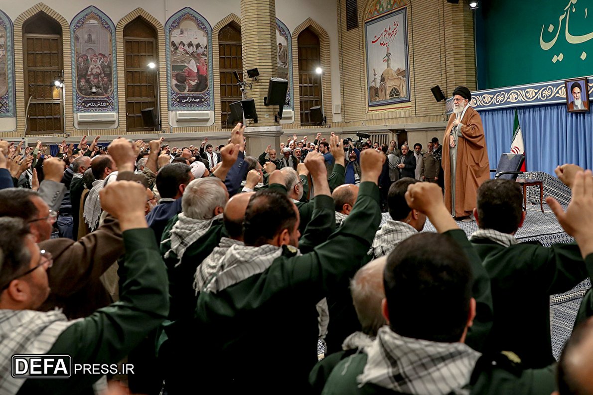 Basij forces meet Leader on occasion of Basij Week