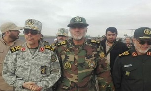 Iran's Top Military Commander Visits Flood-Hit Areas, Vows Efforts to Provide for Needs