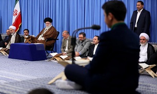Ayatollah Khamenei receives participants of 36th intl. Quran competitions