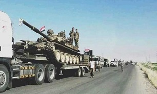 Syrian Army Sends Military Convoy to Badiyeh to Establish Security at Common Borders with Iraq