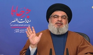 Nasrallah Slams Saudi, UAE for Joining US Pressure Campaign against Iran