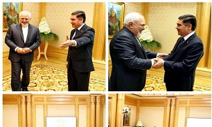 Iranian FM Meets Turkmen Leader in Ashgabat