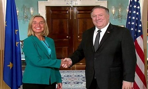Pompeo, Mogherini Discuss Iran, Russia in DC