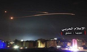 Syria Air Defense Shoots Down Israeli Missiles over Damascus