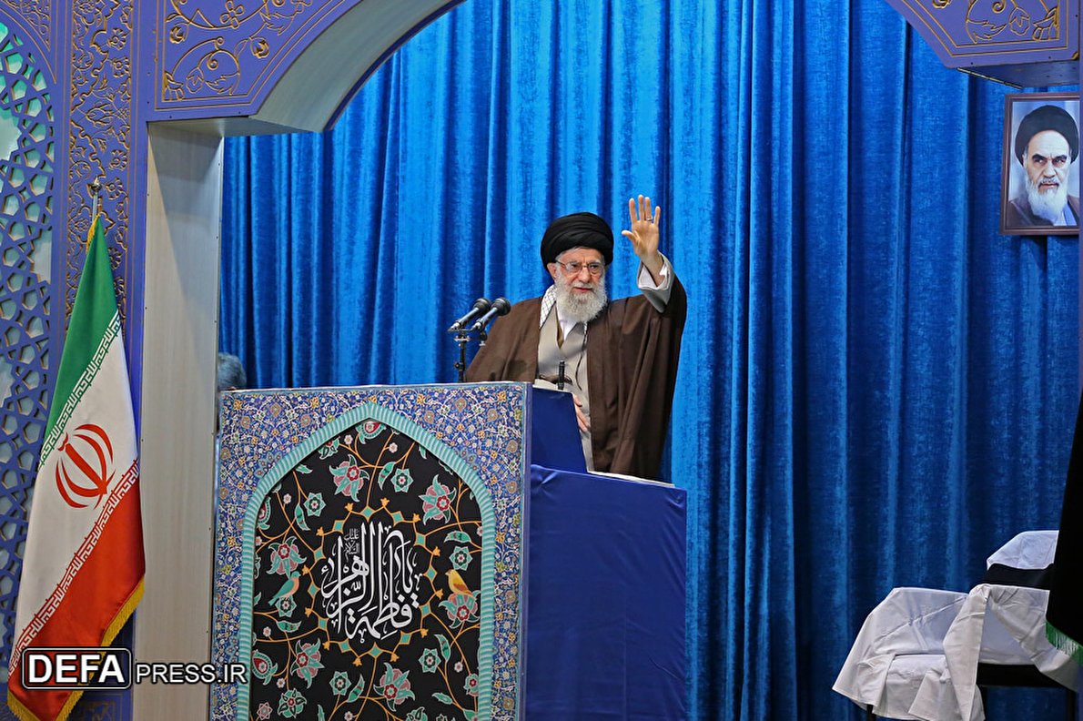 Islamic Revolution Leader in today’s Friday prayers