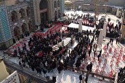Martyr Fakhrizadeh laid to rest in Tehran's Imamzadeh Saleh