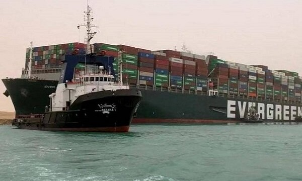First ship passes through Suez Canal after days of crisis