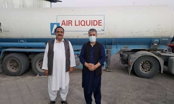 1st Iranian medical oxygen tanker arrives in Afghanistan