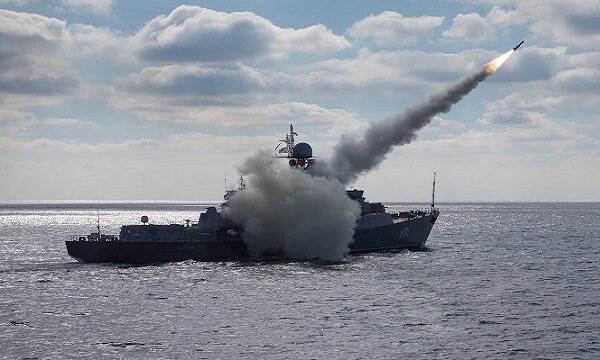Russia conducts live fire exercise near US-led naval drill