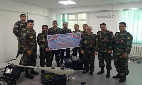 Iran’s Army Ground Force UAV team arrives in Kazakhstan