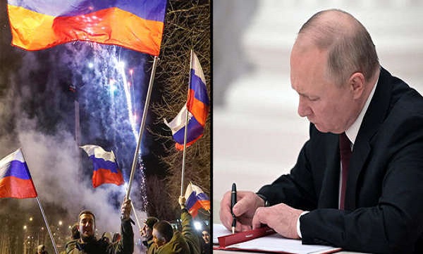 Putin recognizes Dontesk, Luhansk independence