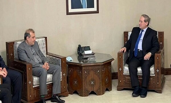 Syrian FM appreciates Iran’s support for its govt., people