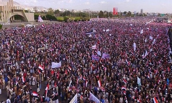 Yemenis Hold Mass Rallies to Condemn Saudi-Led Aggression