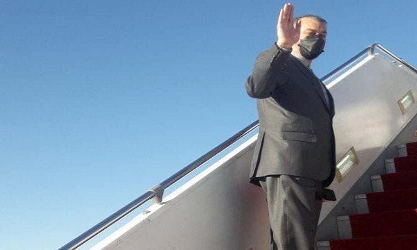 Iran FM departs for China to attend Afghanistan meeting