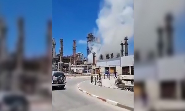 Fire reported in Ashdod refinery in Occupied Palestine