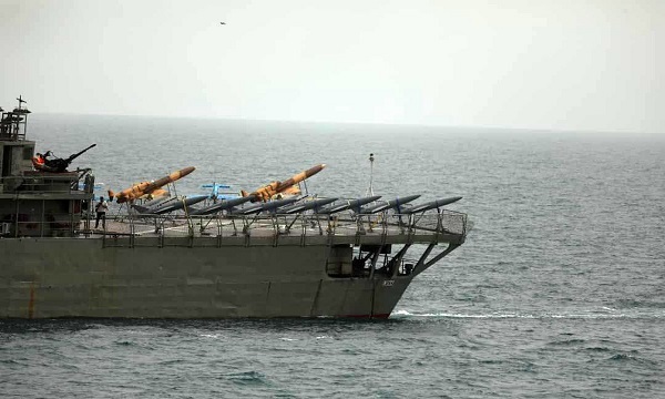 Iran’s Army unveils 1st drone-carrier division
