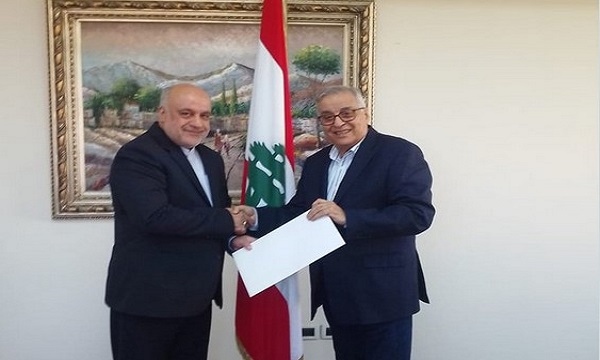 Iran's newly-appointed envoy meets with Lebanon FM