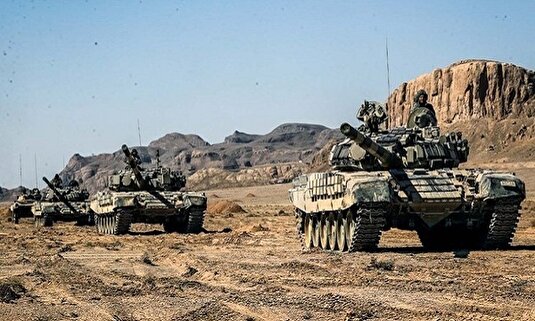 Iran Army Holds Eghtedar-1402 Drills