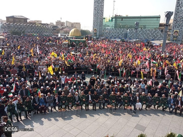 Funeral ceremony of martyr General Nilforoushan in Tehran