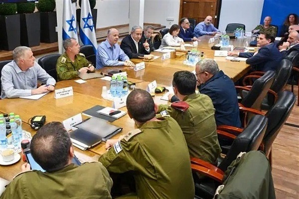 All the meetings of the Zionist cabinet were underground