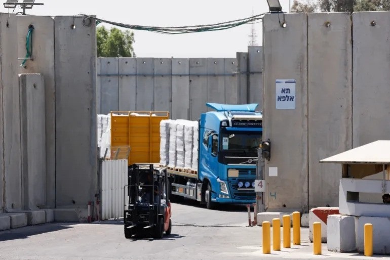 No humanitarian trucks have arrived in Gaza