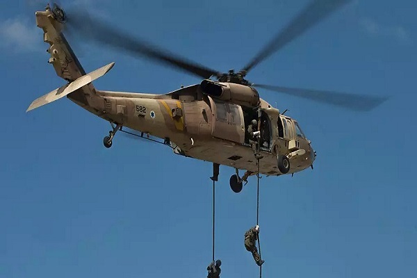 Israeli Heliborne Near Damascus