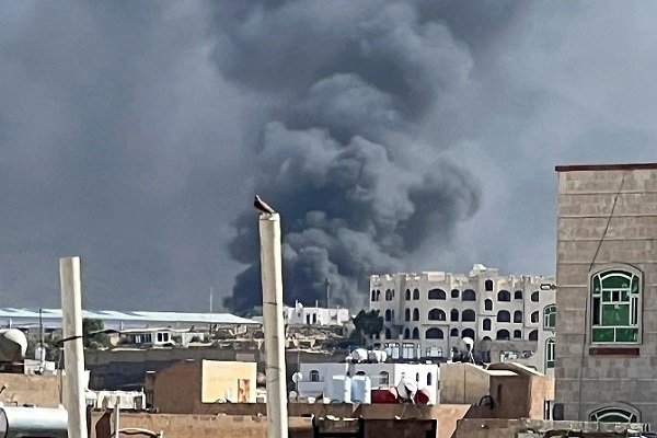 American-British Coalition Targeted Sanaa