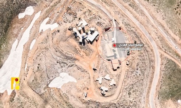 Shlagim outpost in the Hezbollah's targets bank