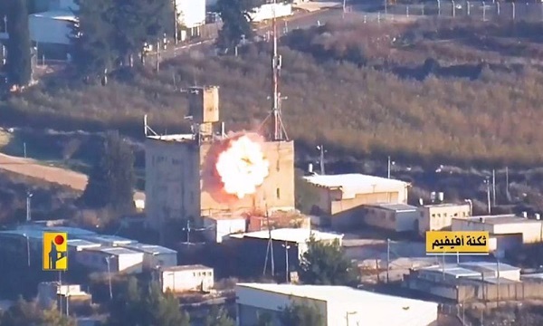 Hezbollah hit Israel bases with heavy warhead rockets