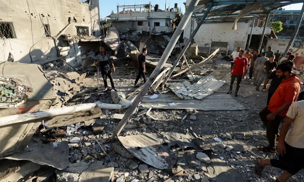 Israel strike on UN school which was used as shelter