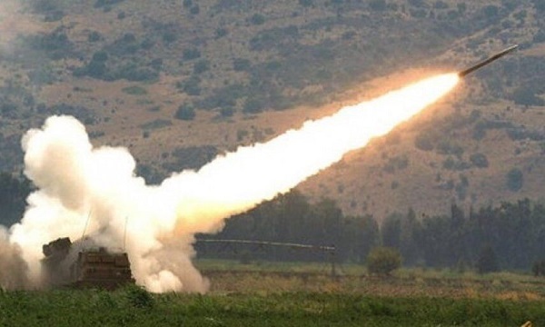 The rain of rockets in the sky of northern Israel