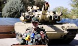 The m60 tank moves at the edge of technology