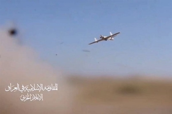 Iraqi resistanc UAV attack deep into occupied territories