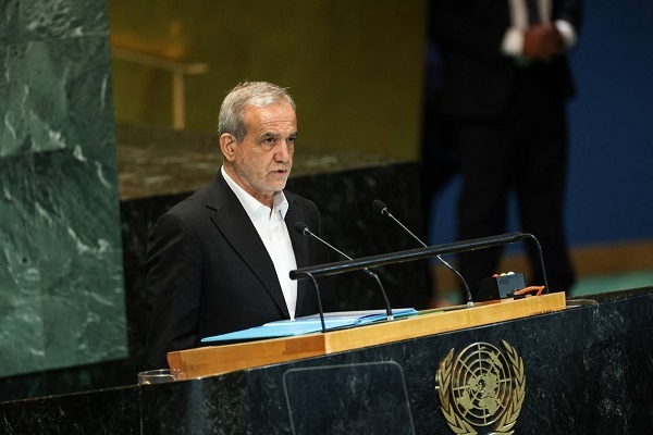 Iran's president highlights shared challenges at UNGA