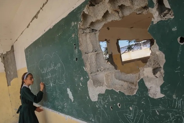Gaza is going into its second year of being without school