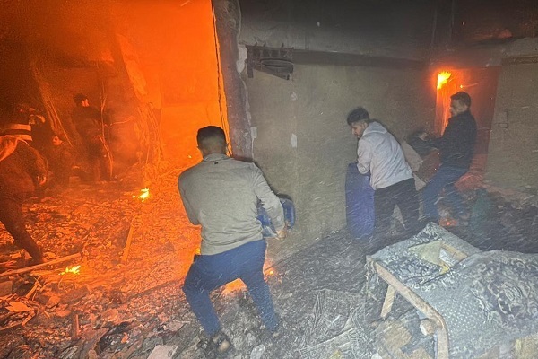 Zionist Forces Strike Kamal Adwan Hospital in Northern Gaza