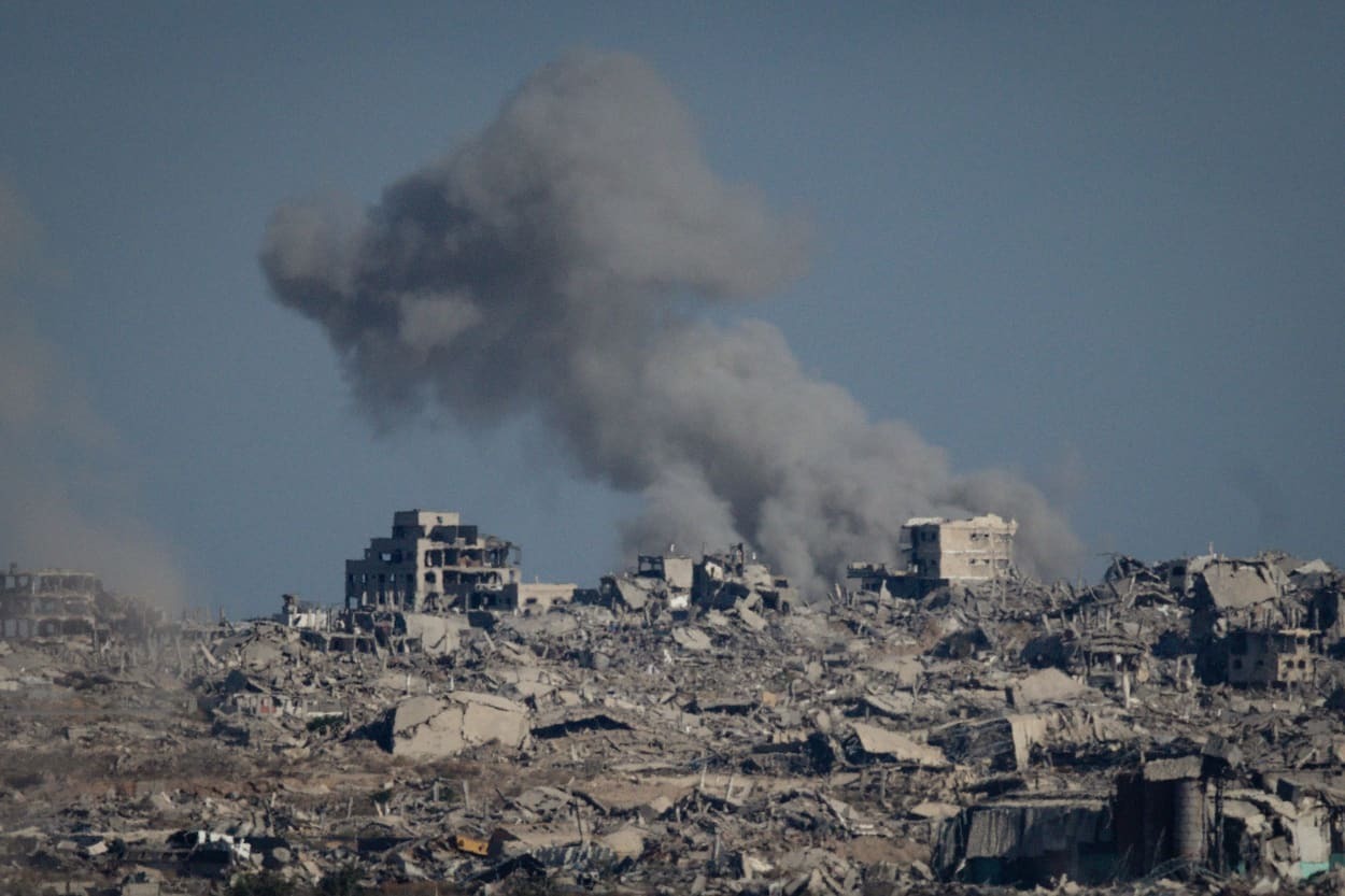 Massive and Widespread Explosions in the Gaza Strip Massive and Widespread Explosions in the Gaza Strip