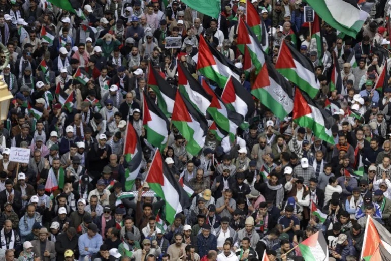 Demonstrations in Protest of the Crimes of the Zionist Regime in the World