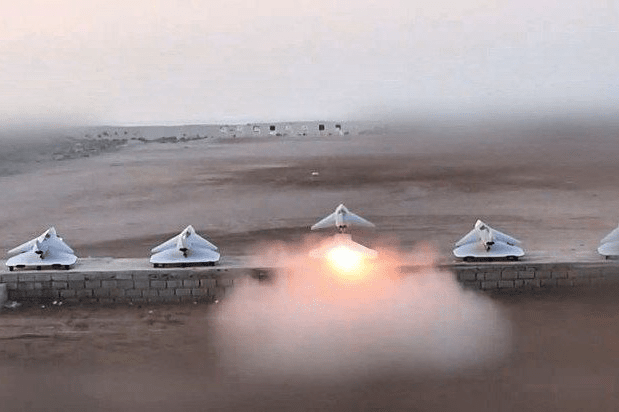 Destroying US Military Bases in the Persian Gulf with Hadid 110 Drones Destroying US Military Bases in the Persian Gulf with Hadid 110 Drones