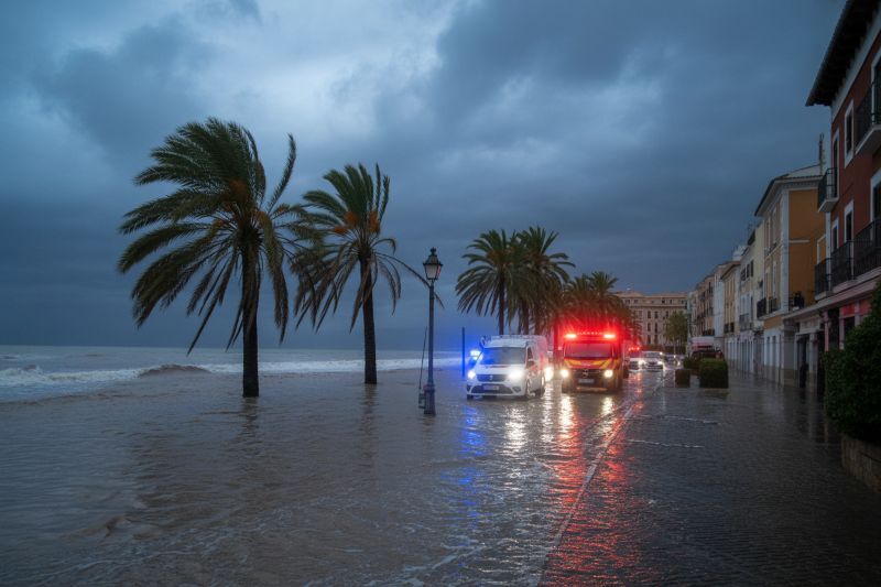 Spain Under Deadly Floods